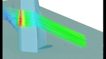 RWIND Simulation - Maximale windsnelheden rondom een gebouw