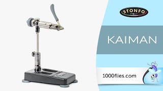 Étau Stonfo Kaiman 609 - Outil de Montage de Mouches Haute Technologie
