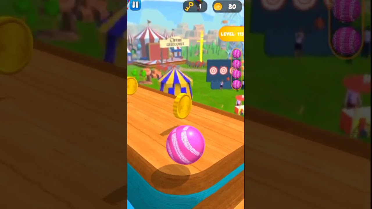 Sky Ball Jump - Going Ball 3D Level 115 Speedrun Gameplay 