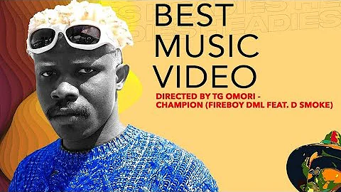 Headies Award 2022 Moment TG omori won Best music video