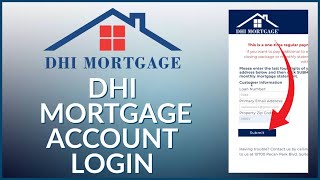 How to Login DHI Mortgage Account 2024?