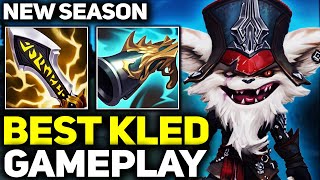 RANK 1 BEST KLED IN NEW SEASON AMAZING GAMEPLAY! | League of Legends