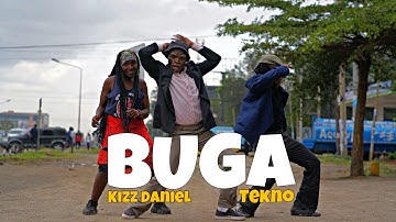 BUGA - Kizz Daniel ft  Tekno (Official Dance Video) | Tileh Pacbro | Buga Dance