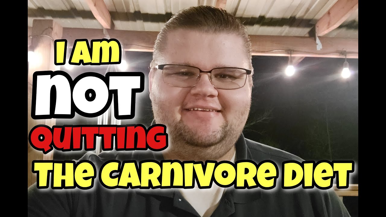 Why I Am Not Quitting The Carnivore Diet - YouTube