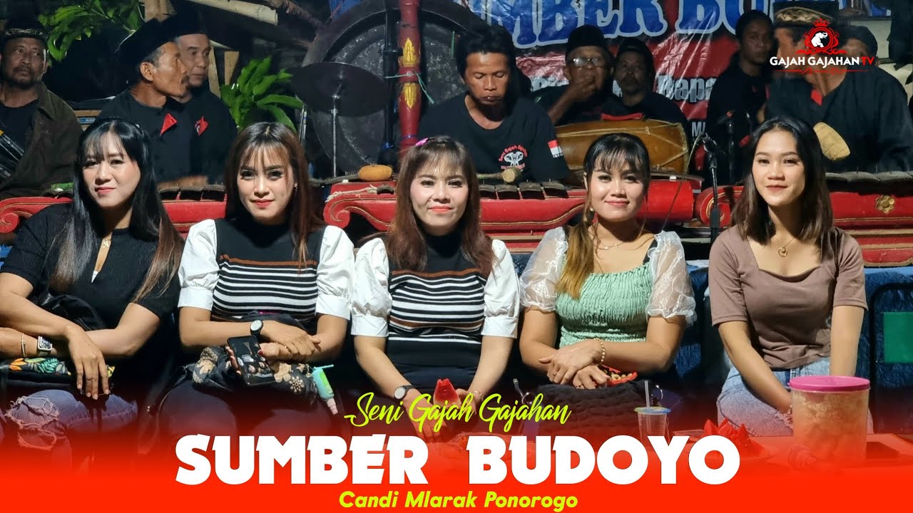 BERSAMA PENYANYI CANTIK GAJAH SUMBER BUDOYO CANDI MLARAK MERIAH BANGET