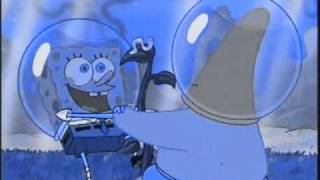 Video thumbnail of "Cuz thats what friends do Music Video (spongebob)"