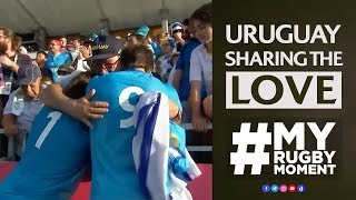 Uruguay get emotional after Rugby World Cup win | #MyRugbyMoment