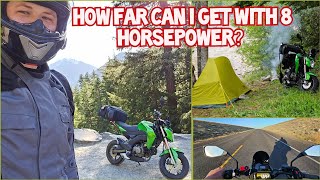 1,000 Miles on a Minibike! (Kawasaki Z125)