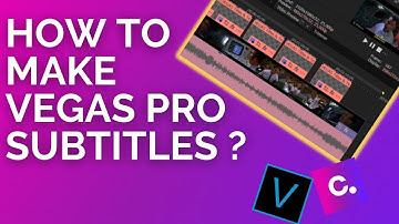 How to Create Subtitles on Vegas Pro 19 ?
