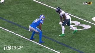 AJ Brown Slant Route vs Man Coverage