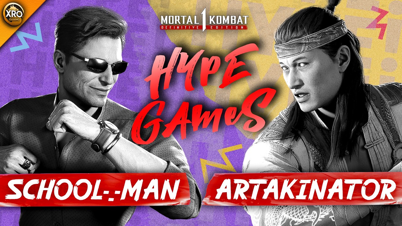 МИСТЕР ГОЛЛИВУД ПРОТИВ ШАОЛИНЬ | SCHOOL-_-MAN vs ARTAKINATOR | XRO HYPE GAMES | СЕТЫ MORTAL KOMBAT 1