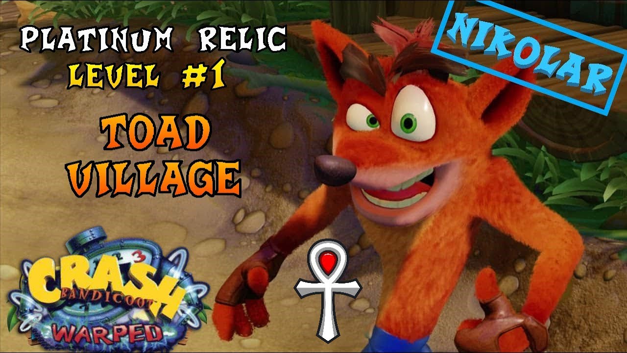 Crash Bandicoot 3 Warped N. Sane Trilogy HD Level 1 TOAD VILLAGE