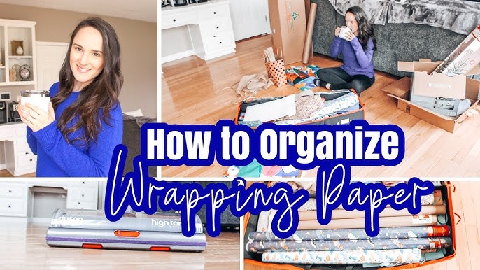 VIDEO]: How to Store Gift Wrap (Part 7 of 9 Home Office Organization Series)