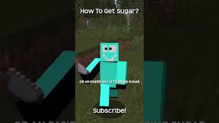 How To Get Sugar? In Minecraft!
