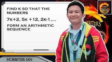 Solving Arithmetic Sequence: Find K so that 7k + 2, 5k + 12 and 2k - 1 form an arithmetic sequence