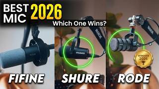 Top 5 Best Mic 2026 🔥 | Best Wireless Microphone 🎙️ | Best Mic for YouTube | Microphone Comparison ⚡