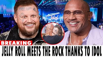How ‘American Idol’ Brought Jelly Roll & The Rock Together for Emotional 1st Meeting