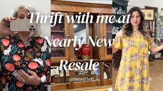 @Sistersthrift Shop And Thrift with me in Mokena, Il at Nearly New Resale!
