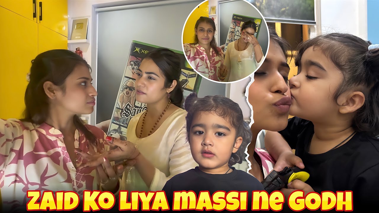 Zaid Ko Liya Massi Ne Godh 😍😍