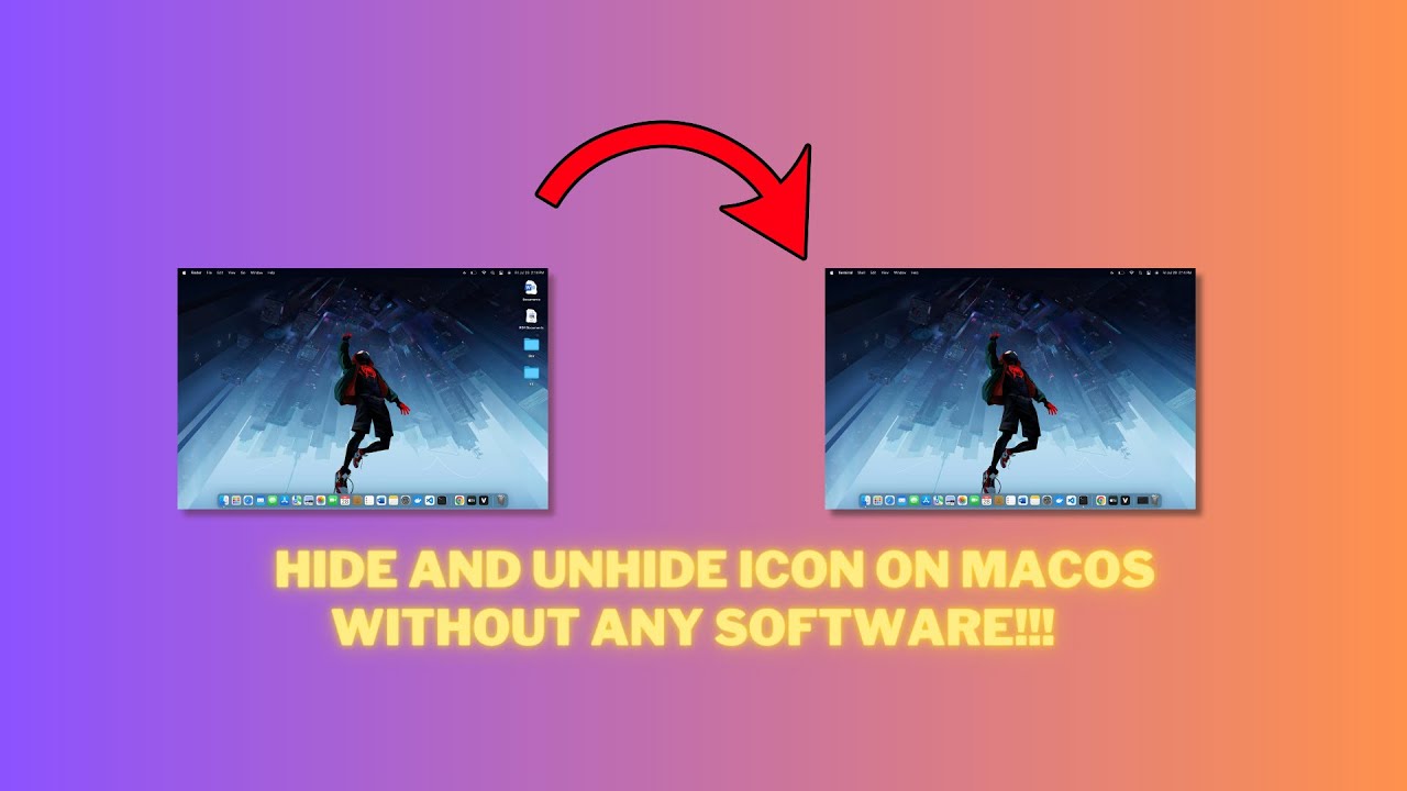 How To Hide Icons On Desktop MacOS YouTube How To Hide Icons On Desktop MacOS YouTube