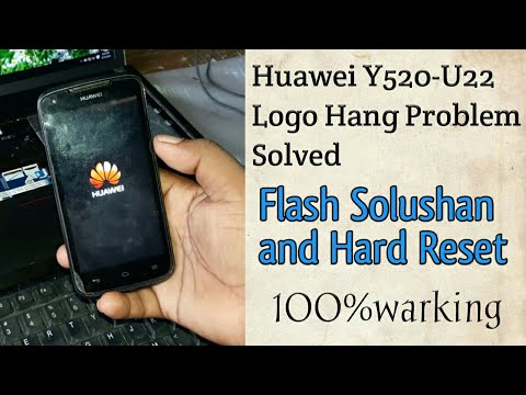 How to huawei Y520-U22 logo hang Problem solved and | flashing solushan  100%warking? - YouTube