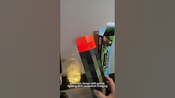 Afraid of the dark? Find more in BIO. #minecraft #nightlight  #torch