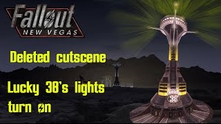 Deleted cutscene: Lucky 38's lights turn on | Fallout: New Vegas