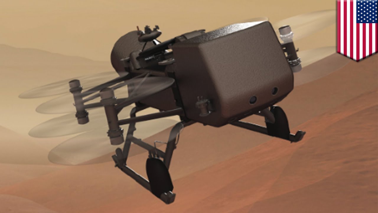 drone to explore Saturn's Titan moon - TomoNews - YouTube