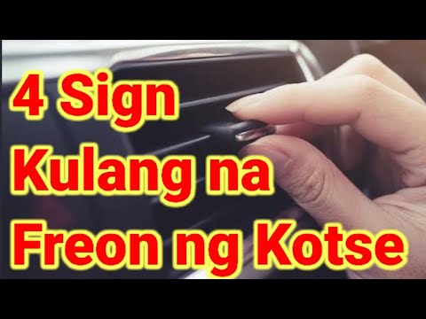 Video: Naaamoy Ba Ang Freon Sa Aircon Ng Kotse