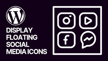 How To Display Floating Social Media Icons in Your WordPress Website For Free?
