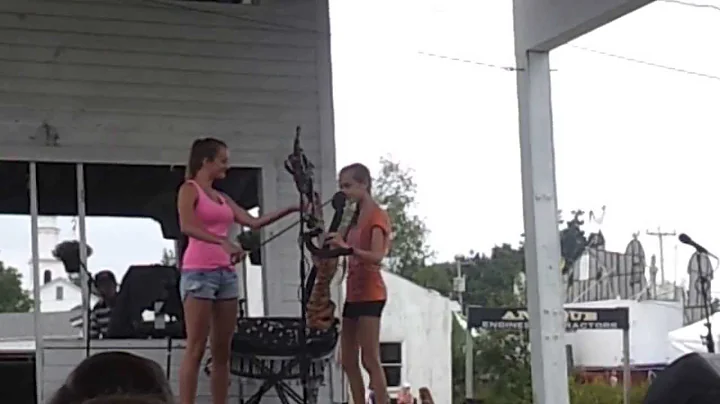 Danielle Hudon, Blandford Fiddle Contest, Trick an...