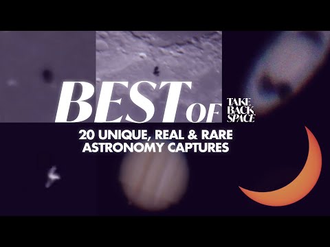 20 Real and Rare Astronomy Captures HD - Craft, Satellites, Eclipses and Conjunctions