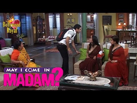 on-location-of-tv-serial-'may-i-come-in-madam'