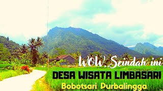 Suasana Pedesaan Pagi Hari Desa Wisata Limbasari Bobotsari Kampung Indah Di Utara Purbalingga Jateng