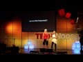 Acceptance as the key to changing others: Alanda Thompson and Samantha Clarke at TEDxNoosa