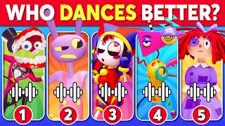 Who DANCES Better? 💃🎶 The Amazing Digital Circus Edition 🎪 Pomni, Jax, Caine, Ragatha,...