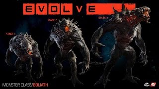 EVOLVE ALPHA DEMO - Playing As Goliath