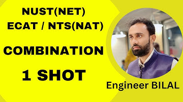 Combination in One Shot NUST (NET) / ECAT ll NUST NET Math Lectures ll NUST NET Math Lectures
