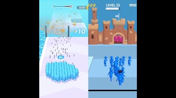 🔥Join Clash vs Count Masters Level 23 gameplay Walkthrough (Android, IOS)  #joinclash3d #shorts