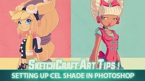 Art Tips: Setting up Cel Shade in Photoshop