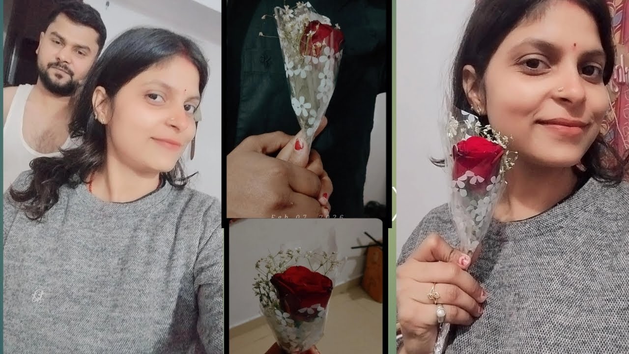 Ajh k din asa kon bolta hai kahi mai parfouct housewife to nahi 🤷🤔#funnyvideo #roseday #romantic 