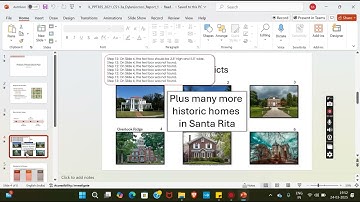 PowerPoint Modules 1-3 SAM Capstone Project 1a | Historic Preservation Plan #illustratedpowerpoint