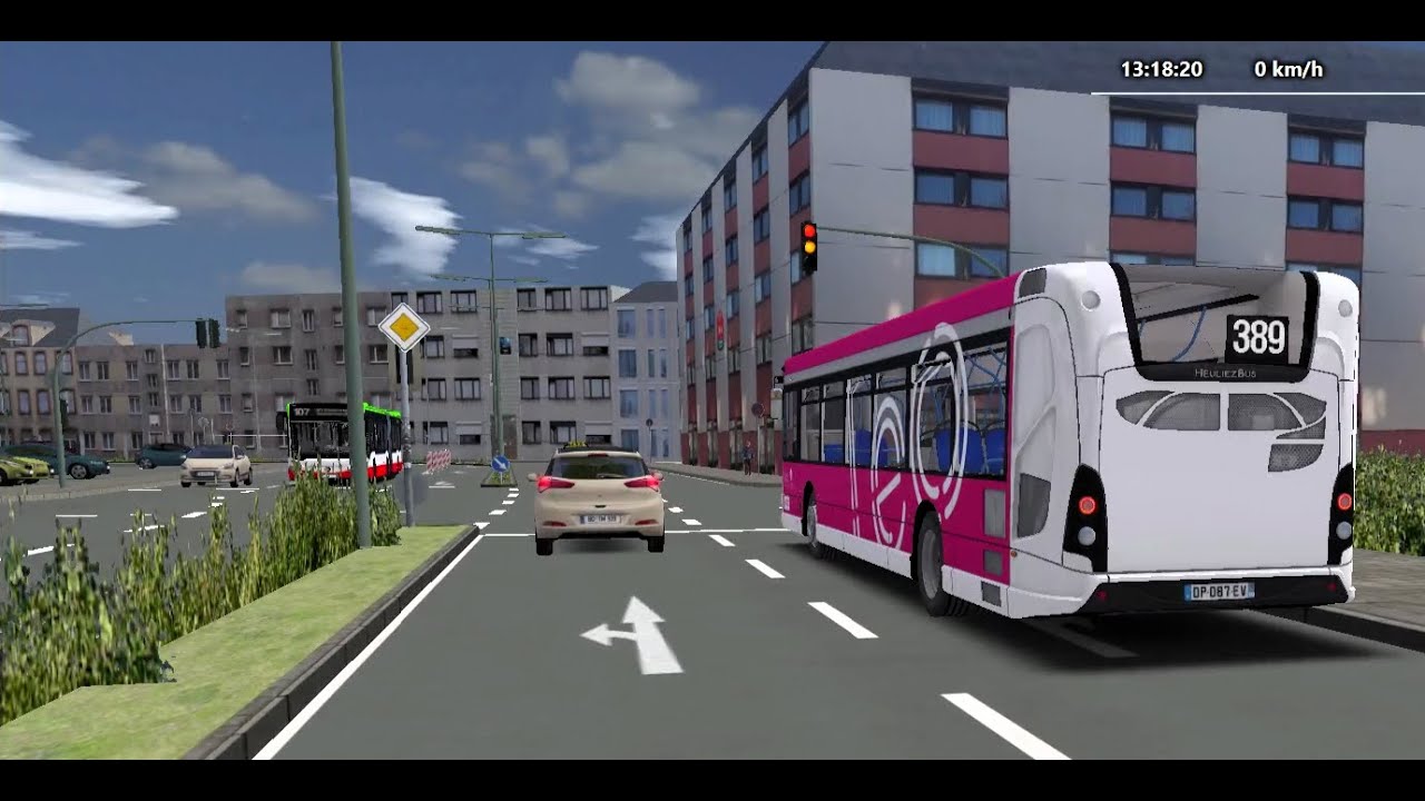 Heuliez gx 337 voith ligne 380 omsi 2