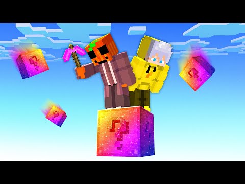 Jardred y Elo en 1 SUPER LUCKY BLOCK en Minecraft!