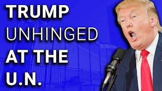Trump Threatens Genocide at UN Speech Turned Campaign Rally