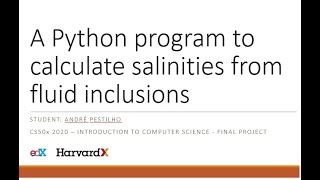 CS50x 2020 - Final Project - A Python program to calculate salinities from fluid inclusions screenshot 3