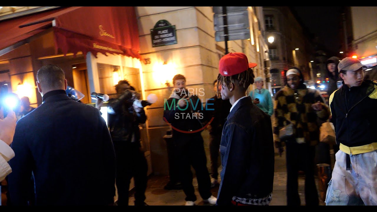 Джейден Смит прибывает в ресторан Sienna (вечеринка Леонардо ди Каприо)