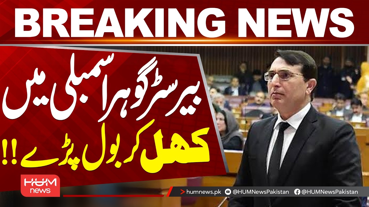 Barrister Gohar Speaks Out in National Assembly | HUM News