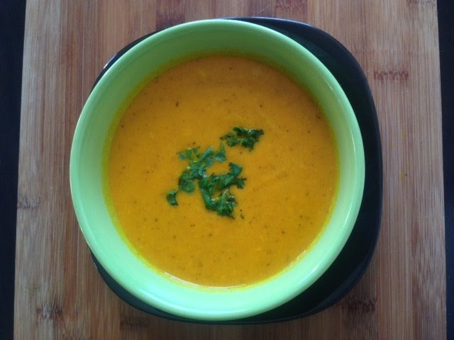 Coconut Carrot Soup Recipe ( Winter Soup Ideas) | Eat East Indian