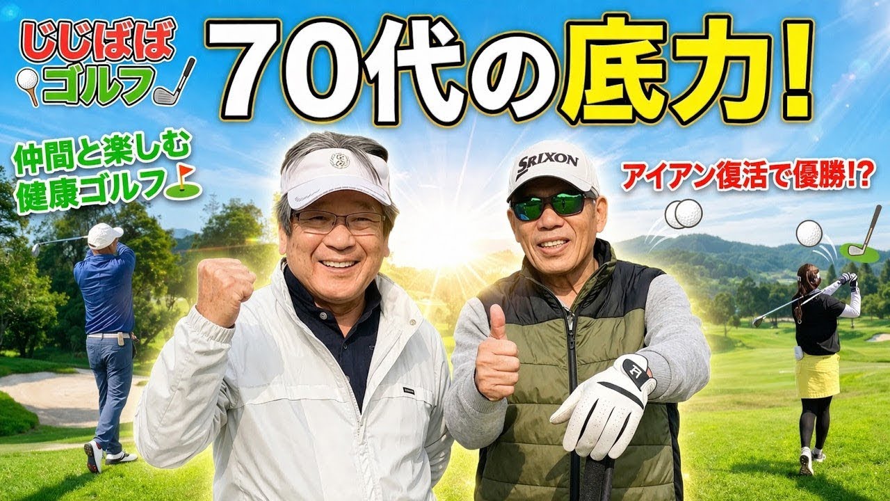 明日からすぐに、ゴルフが始められます‼️ The Dream of Being in Your 70s] Staying Active Forever! Enjoying